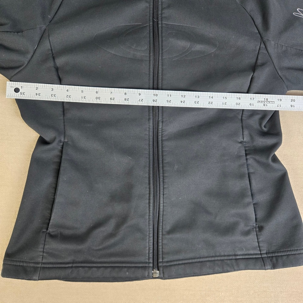 Salomon Black Full Zip Softshell‎ Jacket Performance Outdoor Women Medium - Picture 5 of 10